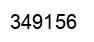 Number 349156 black image