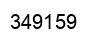 Number 349159 black image