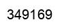 Número 349169 imagen negro