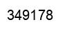 Número 349178 imagen negro