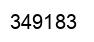 Número 349183 imagen negro