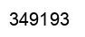 Number 349193 black image