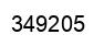 Número 349205 imagen negro
