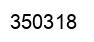 Number 350318 black image