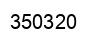 Number 350320 black image
