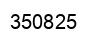Number 350825 black image