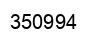 Number 350994 black image