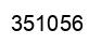 Number 351056 black image