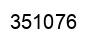 Number 351076 black image