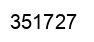Number 351727 black image