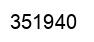 Number 351940 black image