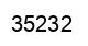 Número 35232 imagen negro