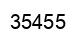 Number 35455 black image