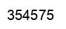 Número 354575 imagen negro