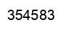 Número 354583 imagen negro