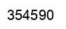 Número 354590 imagen negro