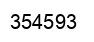 Número 354593 imagen negro