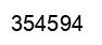 Número 354594 imagen negro