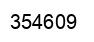 Número 354609 imagen negro