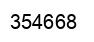 Número 354668 imagen negro