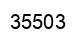 Number 35503 black image