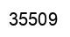 Número 35509 imagen negro