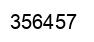 Number 356457 black image