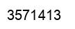Number 3571413 black image