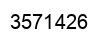 Number 3571426 black image