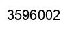 Número 3596002 imagen negro