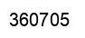 Número 360705 imagen negro