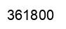 Número 361800 imagen negro