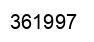 Número 361997 imagen negro