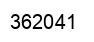 Number 362041 black image