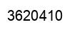 Número 3620410 imagen negro