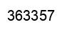 Número 363357 imagen negro