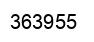 Number 363955 black image