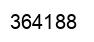Number 364188 black image