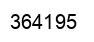 Number 364195 black image