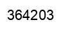 Número 364203 imagen negro