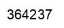 Number 364237 black image