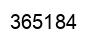 Number 365184 black image