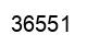 Number 36551 black image
