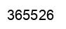Número 365526 imagen negro