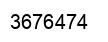 Número 3676474 imagen negro