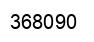 Número 368090 imagen negro