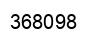 Número 368098 imagen negro