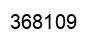 Number 368109 black image