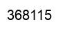 Number 368115 black image