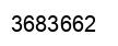 Número 3683662 imagen negro